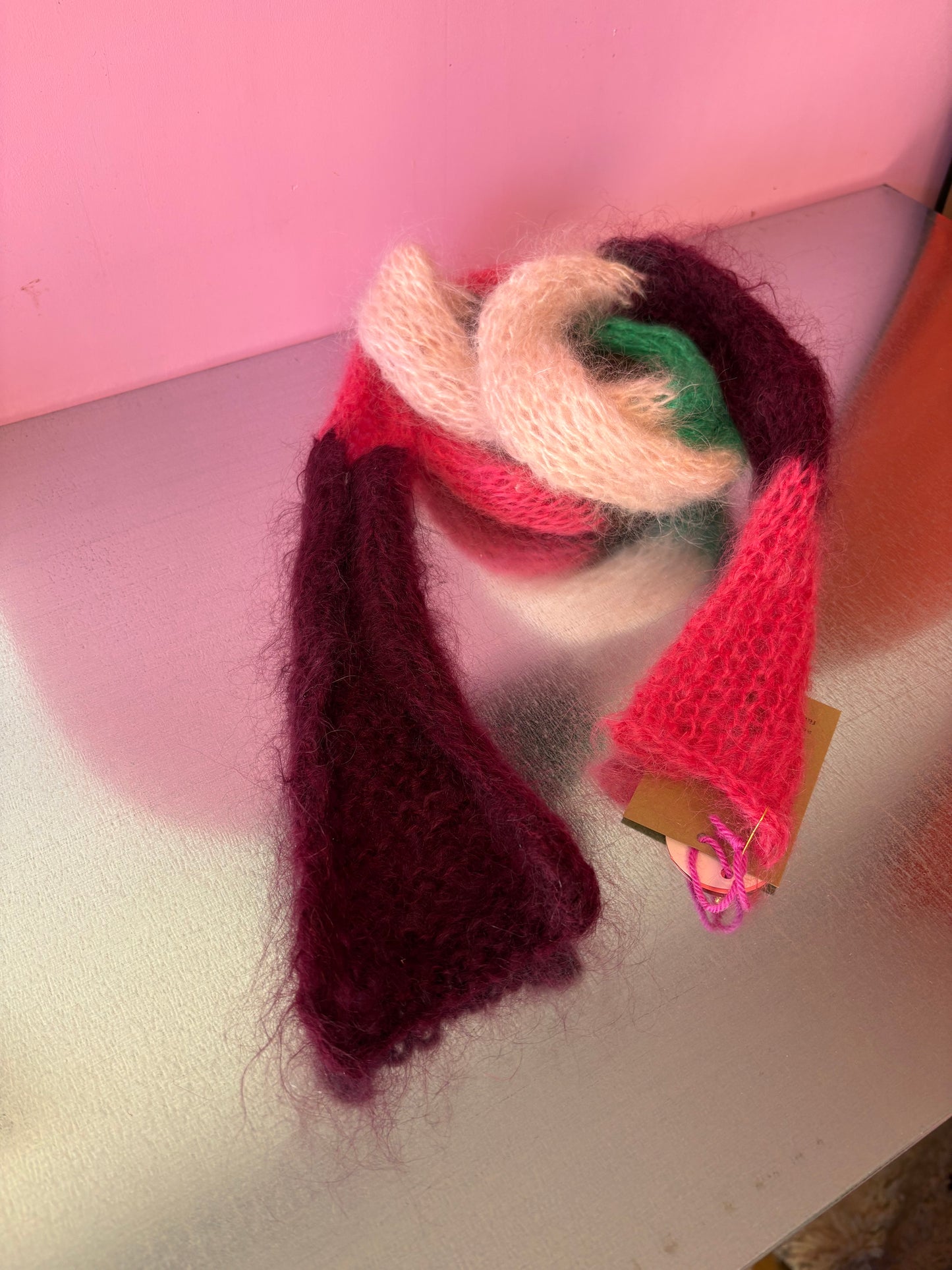 Superlanger Schal Mohair